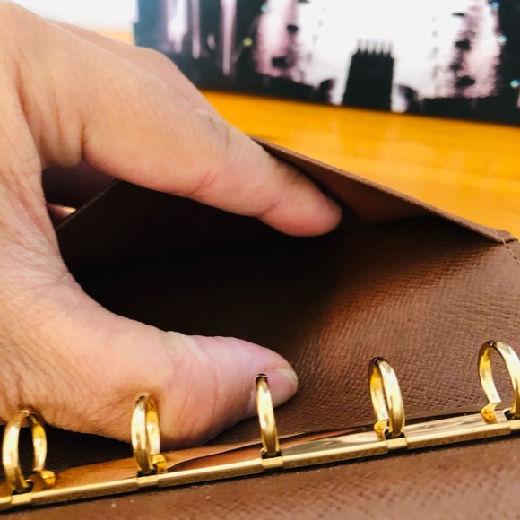 SOLD on FB!!!❤👜Authentic Louis Vuitton Agenda PM in Mono - Picture 9 of 10